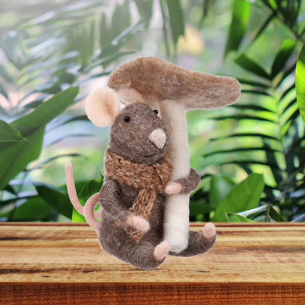 Brown Mushroom Mouse
