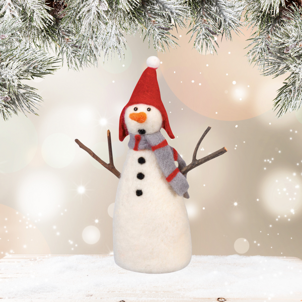 Surprised Snowman