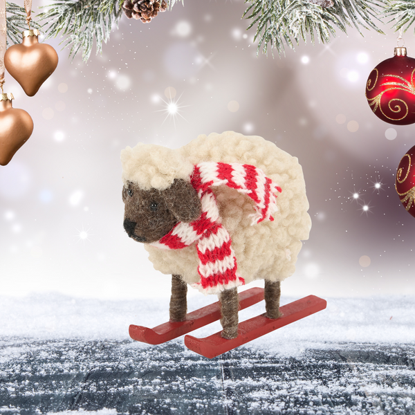 Skiing Sheep