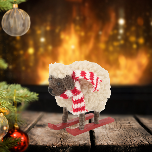 Skiing Sheep
