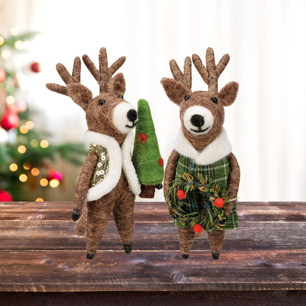 Christmas Deer Set