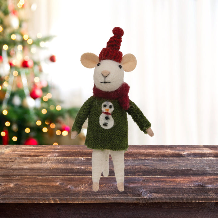 Felt Mouse, Felt Mouse Ornament, Felt Animal, Needle Felt Mouse, Mouse, Felt Ornament, Mouse Ornament, Mouse Ornament, Felt Mouse Ornament